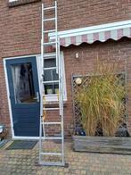 ladder Aluminium, Doe-het-zelf en Verbouw, Ladders en Trappen, Ophalen, Gebruikt, Ladder, Opvouwbaar of Inschuifbaar