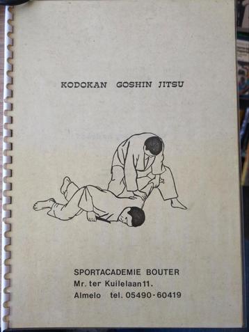 Kodokan Goshin Jitsu - Vechtsport Boek beschikbaar voor biedingen