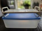 Tupperware groenten/ brood vershouddoos met rooster., Ophalen of Verzenden, Zo goed als nieuw, Blauw, Overige typen