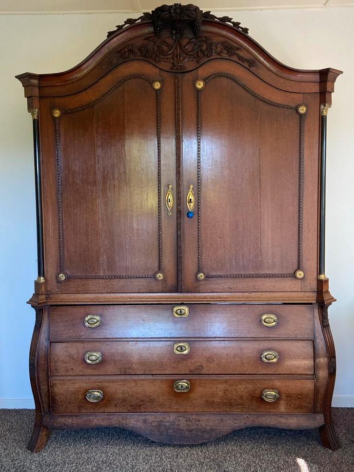 Antieke Buffetkast H 2.55 B 1.91 D 54, Antiek en Kunst, Antiek | Meubels | Kasten, Ophalen