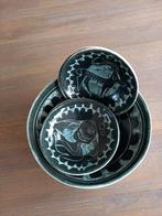 Vintage 'De Cats' Keramiek Set. Handgemaakt, Antiek en Kunst, Antiek | Keramiek en Aardewerk, Ophalen of Verzenden