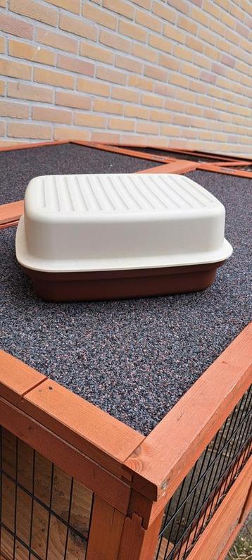 broodbak Tupperware  crème/bruin beschikbaar voor biedingen