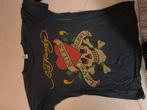 Vintage Ed Hardy t-shirt, Kleding | Heren, Ophalen of Verzenden, Gedragen, Maat 52/54 (L), Blauw
