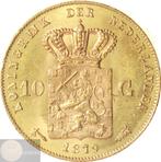 Nederland - 10 Gulden / tientje 1879 Willem III - GOUD, Goud, Ophalen of Verzenden, Koning Willem III, 10 gulden