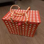 Fietsmand Roze, Fietsen en Brommers, Fietsaccessoires | Fietsmanden, Ophalen of Verzenden, Nieuw, Fietsmand, Stuurbevestiging