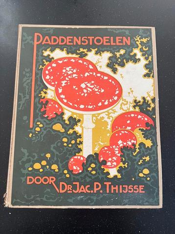 Plaatjesboek Paddenstoelen Thijsse vintage Verkade 1929 beschikbaar voor biedingen