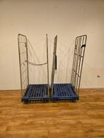 2x Rolcontainers - Ideaal voor transport!, Doe-het-zelf en Verbouw, Transportwagens, Ophalen