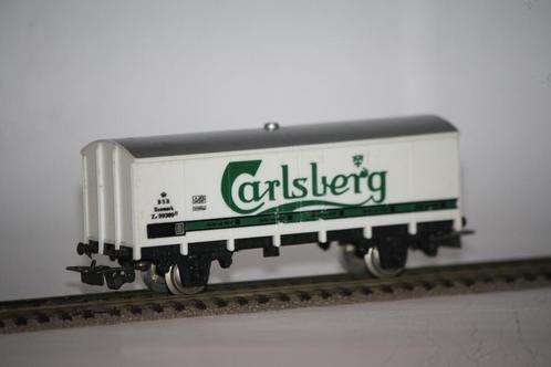 Jouef 6268JOU Refrigerated beer car 'Carlsberg', Hobby en Vrije tijd, Modeltreinen | H0, Gebruikt, Wagon, Gelijkstroom, Jouef