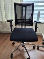 Zwarte Bureaustoel met Mesh Rugleuning, Huis en Inrichting, Zwart, Ophalen of Verzenden, Zo goed als nieuw, Bureaustoel