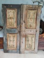 2 antiek houten wand panelen deuren Scandinavisch 1850 😍😍, Ophalen, Gebruikt