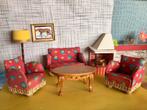 Vintage Lundby salon, Verzamelen, Ophalen of Verzenden, Zo goed als nieuw, Poppenhuis