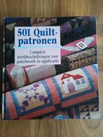 501 quiltpatronen Complete werkbeschrijving voor patchwork, Joan Lewis, Verzenden, Zo goed als nieuw, Borduren en Naaien