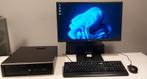 Pc-Desktop I7 compleet met 24 Inch monitor., Intel Core i7, Ophalen of Verzenden, Met monitor, Zo goed als nieuw