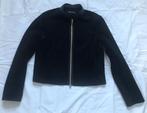 Vanilia,  prachtig fluwelen jasje, Verzenden, Vanilia, Zwart, Maat 42/44 (L)