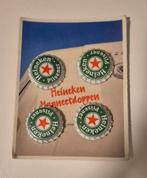 Heineken Magneet Doppen (4 stuks), Ophalen of Verzenden, Zo goed als nieuw, Overige typen, Heineken
