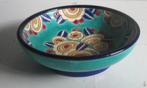 art deco fruitcoup schaal Longwy geometrisch design, Antiek en Kunst, Antiek | Keramiek en Aardewerk, Verzenden