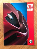 Alfa Romeo GTV-Spider folder 1995, Boeken, Alfa Romeo, Nieuw, Ophalen of Verzenden, Alfa Romeo