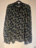 Exxcellent retro blouse maat  46, Kleding | Dames, Blouses en Tunieken, Zwart, Maat 46/48 (XL) of groter, Ophalen of Verzenden