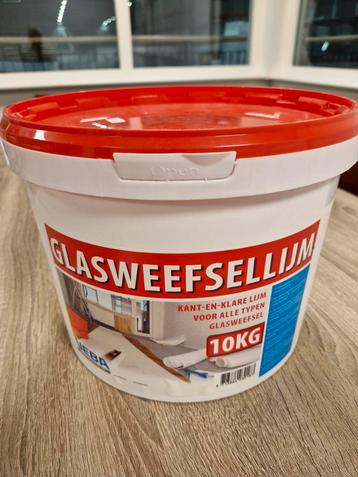 glasweefsellijm glasvlieslijm behangplaksel veba 10kg beschikbaar voor biedingen