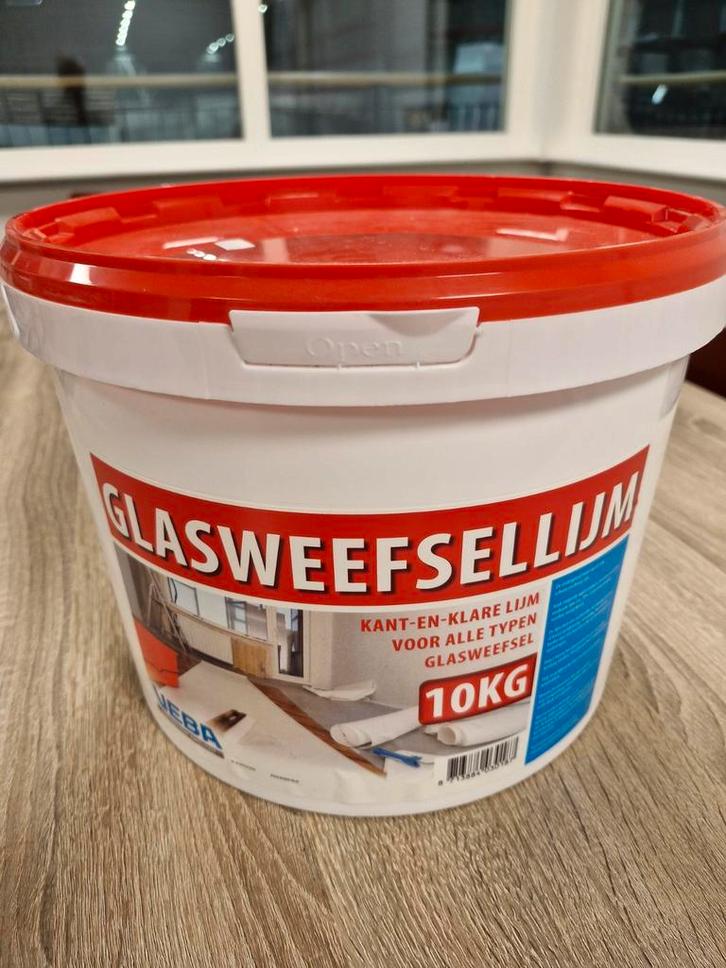 glasweefsellijm glasvlieslijm behangplaksel veba 10kg, Huis en Inrichting, Stoffering | Behang, 75 m² of meer, Ophalen of Verzenden