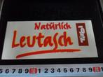 sticker Oostenrijk Natürlich Leutasch Tirol Transparant, Verzamelen, Stickers, Ophalen, Zo goed als nieuw, Bedrijf of Vereniging
