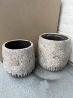 Keramische Bloempotten Set, Steen, Gebruikt, Minder dan 30 cm, Minder dan 60 cm
