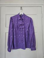 Vintage paarse blouse, Kleding | Dames, Maat 38/40 (M), Ophalen of Verzenden, Zo goed als nieuw