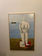 Else Beata Kruisinga olieverfschilderij XL, Antiek en Kunst, Kunst | Schilderijen | Abstract, Ophalen of Verzenden