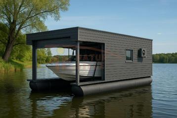 Drijvende bootgarage Mobiele watersport Bootsschuur beschikbaar voor biedingen
