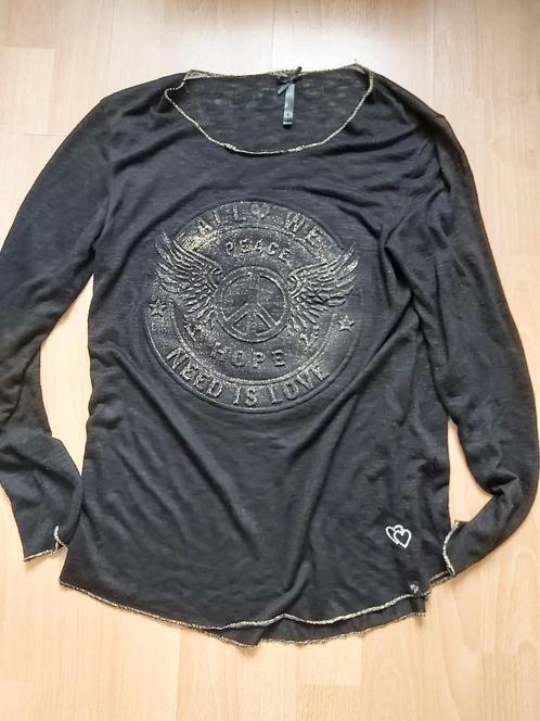 ** Longsleeve Key Largo **, Kleding | Dames, T-shirts, Gedragen, Maat 36 (S), Zwart, Lange mouw, Ophalen of Verzenden