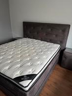Serta Boxspring set - 180x200 - luxe, comfortabel, Huis en Inrichting, Slaapkamer | Boxsprings, Ophalen, Bruin, Tweepersoons, Zo goed als nieuw
