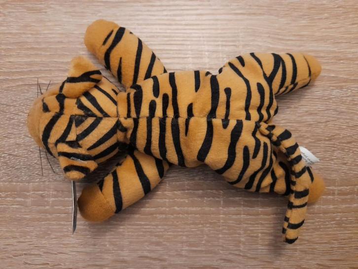 HappyTails Tijger Knuffeltje Super de Boer, Kinderen en Baby's, Speelgoed | Knuffels en Pluche, Zo goed als nieuw, Overige typen