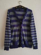 Blu*el vest wool cashmere, Verzenden, Zo goed als nieuw, Paars