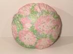 Ronde bloemen kussen 35 cm, Ophalen of Verzenden, Nieuw, Rond