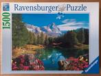 Ravensburger puzzel 1500, Matterhorn, COMPLEET, ZGAN!, Ophalen of Verzenden