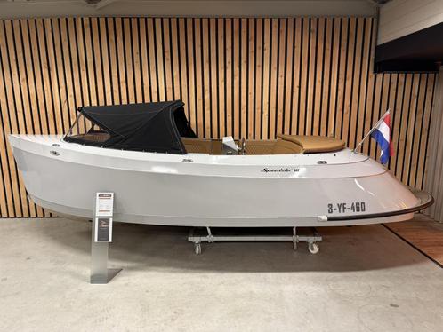 UNIEK! SPEEDSTER 653 'PORSCHE Design' 60PK SUZUKI BOEGSCHR!, Watersport en Boten, Sloepen, Zo goed als nieuw, 50 tot 70 pk, 6 meter of meer