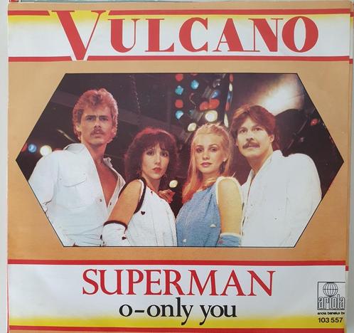 Vulcano - Superman, Cd's en Dvd's, Vinyl Singles, Gebruikt, Single, Pop, 7 inch, Ophalen of Verzenden