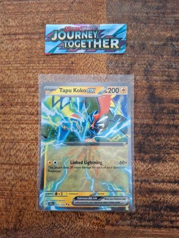 Pokemon – Tapu Koko (EX) (JTG 051/159) – Journey Together  beschikbaar voor biedingen