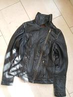 Goosecraft leren jas jacket bikerjack biker dames 176 XS, Ophalen of Verzenden, Zo goed als nieuw, Maat 34 (XS) of kleiner, Zwart