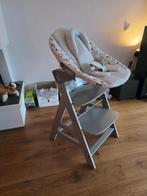 Hauck Alpha Plus Kinderstoel - Newborn Set XL – Grijs, Kinderen en Baby's, Kinderstoelen, Ophalen, Gebruikt, Meegroeistoel, Stoelverkleiner