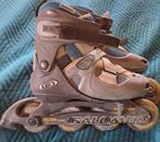 Kinder skeelers te koop van merk Saldmen., Sport en Fitness, Skeelers, Overige merken, Inline skates 4 wielen, Zo goed als nieuw