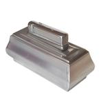 Vintage Hendrik Hooijkaas verzilverde tafelaansteker, Verzamelen, Gebruikt, -, -, Ophalen of Verzenden