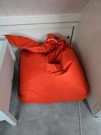 Oranje Fatboy zitzak, Huis en Inrichting, Zitzakken, Ophalen, Zo goed als nieuw, Oranje, Zitzak