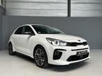 Kia Rio 1.0 TGDI GT-Line 120pk|Navi|Cruise|Schuif/Kanteldak, Gebruikt, Leder en Stof, Wit, Bedrijf