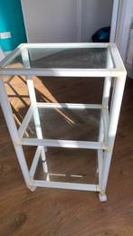 Tafeltje met 3 glasplaten, Huis en Inrichting, Ophalen of Verzenden, Zo goed als nieuw