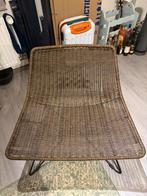 Rieten stoel, Huis en Inrichting, Stoelen, Ophalen, Gebruikt, Bruin, Riet of Rotan