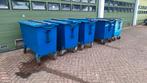 afvalcontainer papiercontainer staal 800 L 1.000 L, Ophalen, Gebruikt, Industriepark 2a 9351PA leek, 40 liter of meer