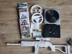Nintendo Wii inclusief veel extra's (zie omschrijving!!), Ophalen of Verzenden, Gebruikt, Met 2 controllers, Met games
