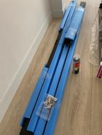 Zwarte stalen deurkozijn, Doe-het-zelf en Verbouw, Kozijnen en Schuifpuien, Raamkozijn, Nieuw, Metaal, 225 cm of meer
