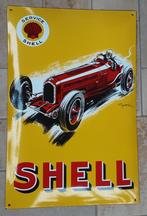 Shell emaille reclamebord XL, Verzamelen, Ophalen of Verzenden, Zo goed als nieuw, Reclamebord
